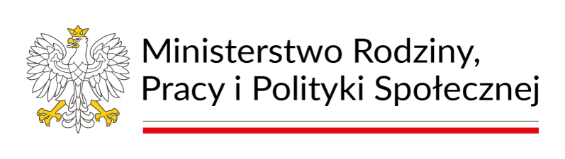 Logo Ministerstwo Rodziny, Pracy i Polityki Społecznej