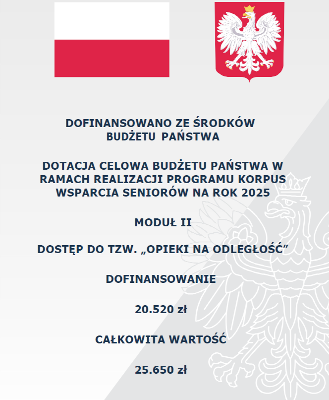 Grafika: KORPUS WSPARCIA SENIORÓW EDYCJA 2025