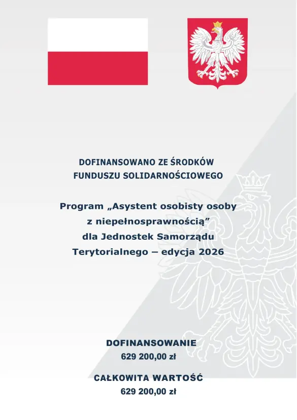 Grafika: Asystent osobisty osoby niepełnosprawnej Edycja 2026