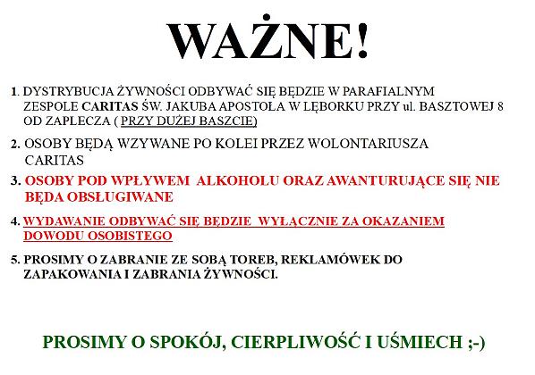 Grafika: Wydawanie żywności – POPŻ